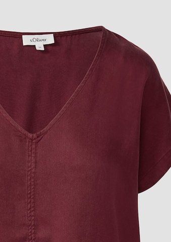 s.Oliver Bluse in Rot