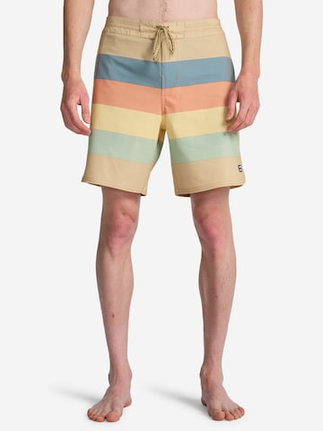 BILLABONG Swimming Trunks in Beige: front