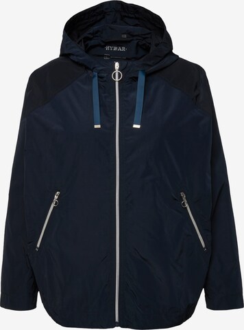 Ulla Popken Between-Season Jacket in Blue: front