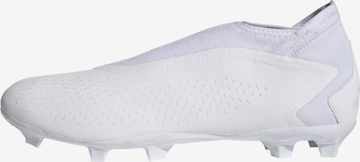 ADIDAS PERFORMANCE Voetbalschoen 'Predator Accuracy.3 Laceless Firm Ground' in Wit: voorkant