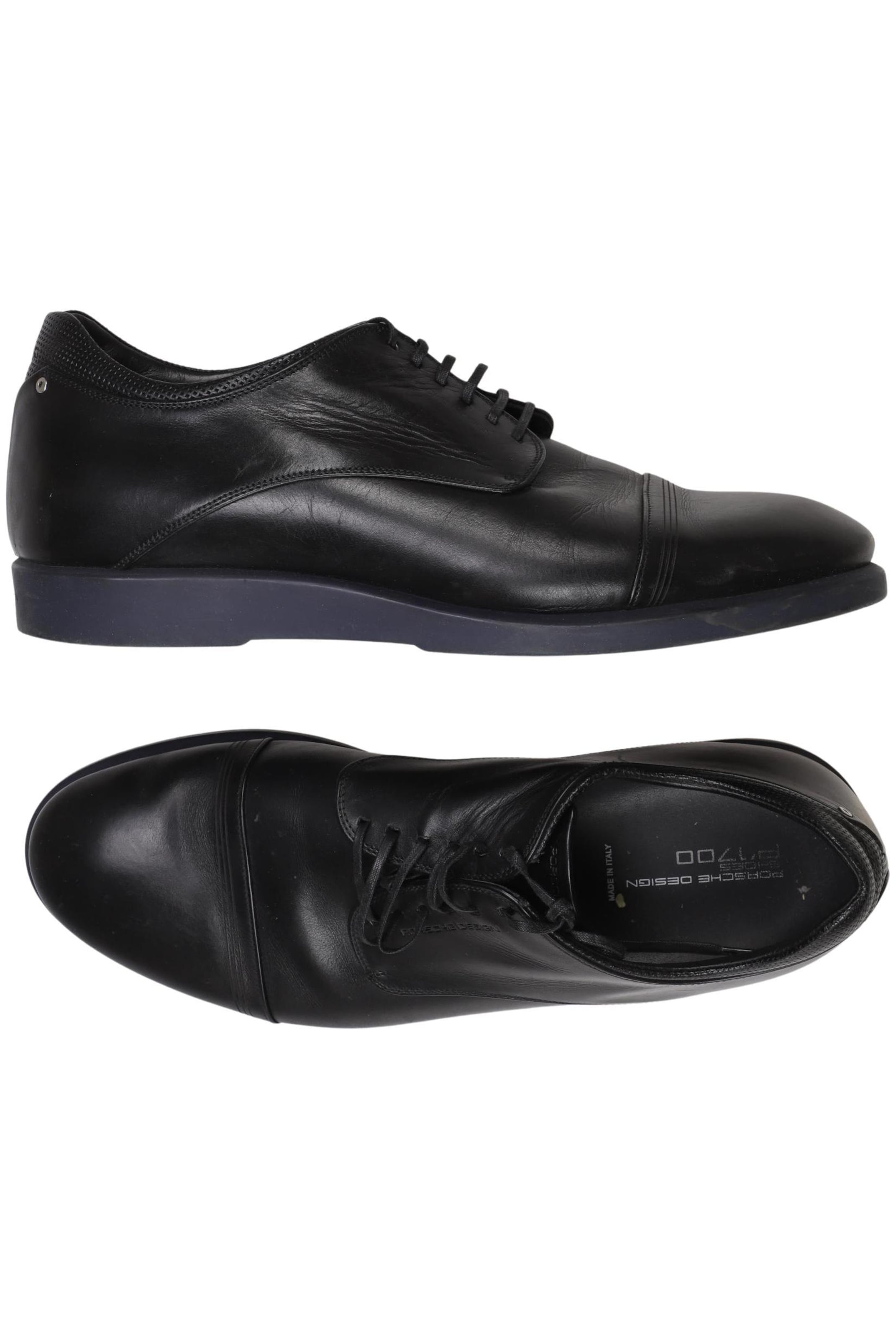 Porsche Design Flats & Loafers in 43 in Black: front