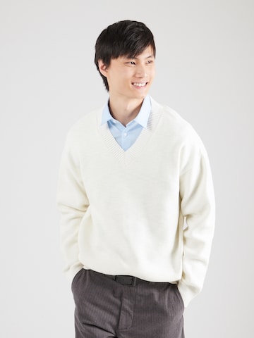 Jack & Jones Premium Sweater 'JPRBLASEAN' in Beige: front