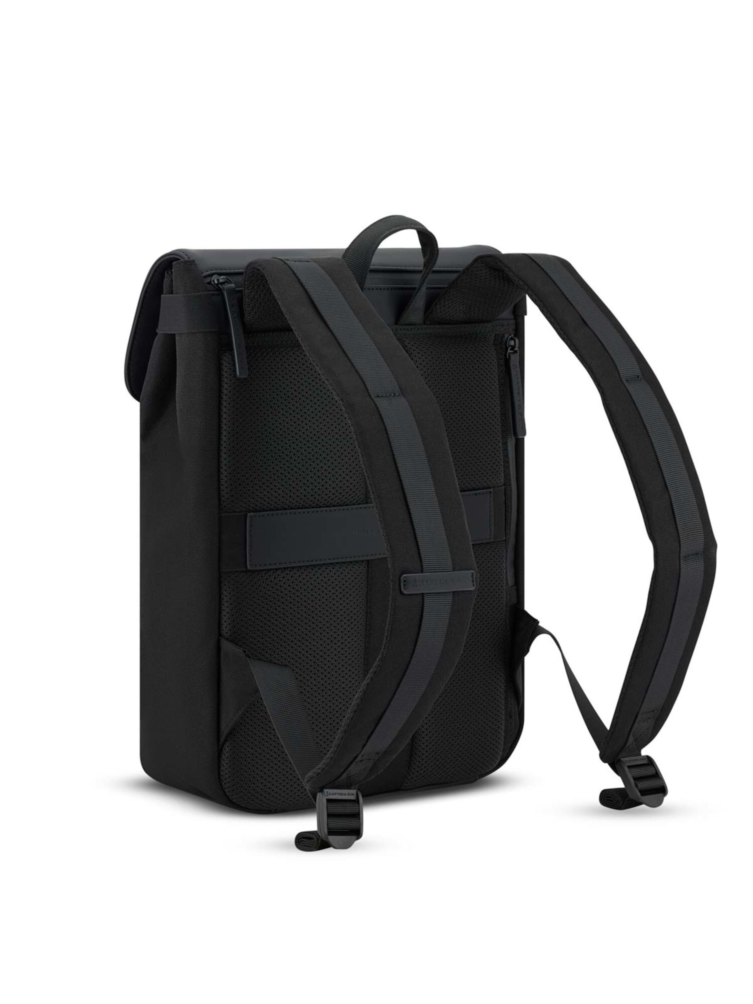 Kapten & Son Rucksack 'Fyn'‌‌‌‌‌ in Schwarz
