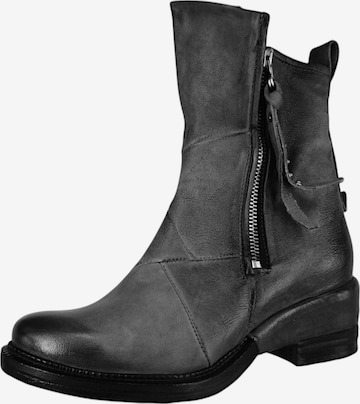 A.S.98 - Botas pelo tornozelo em cinzento: frente