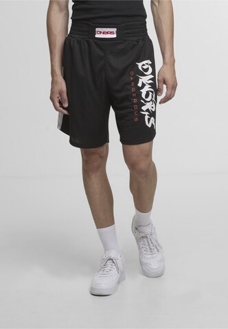 Loosefit Pantaloni 'Starter' di Dangerous DNGRS in nero: frontale