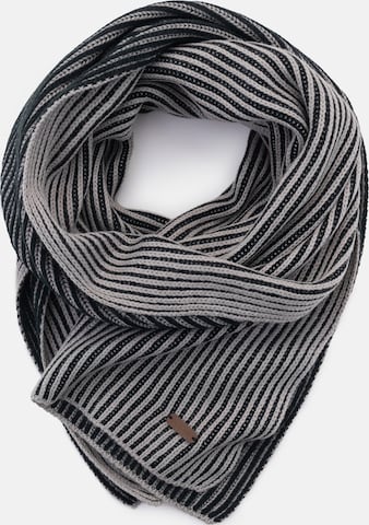 Écharpe Ombre en gris : devant