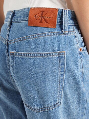 Barrel Jean Calvin Klein Jeans en bleu