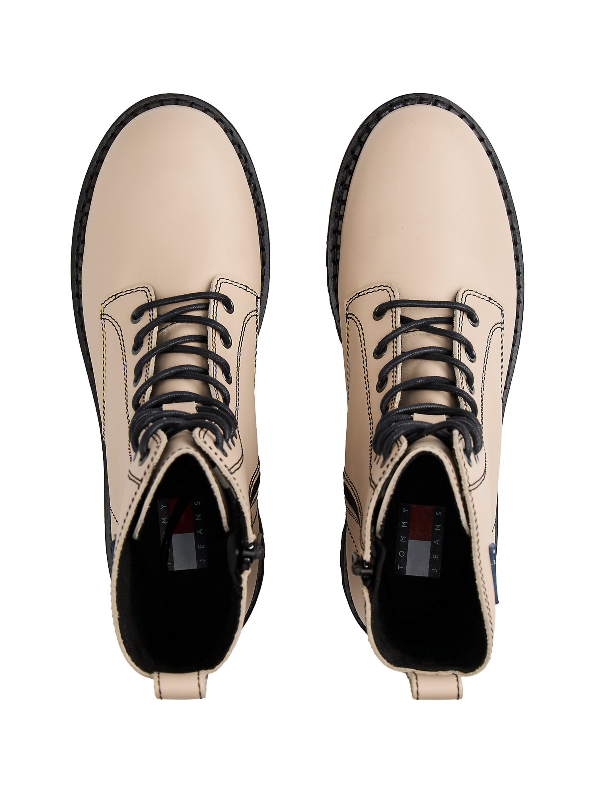 Tommy Jeans Stiefelette in Beige