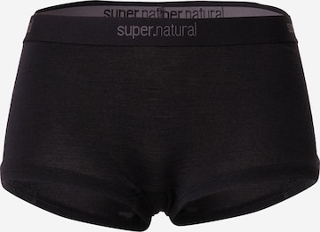 super.natural Regular Workout Pants in Black: front