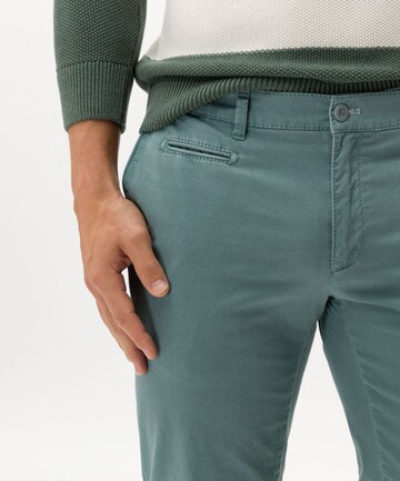 BRAX Regular Chino Pants 'Fabio' in Green