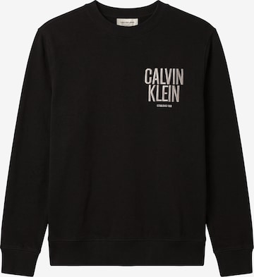 Calvin Klein Jeans Sweatshirt in Schwarz: Vorderseite
