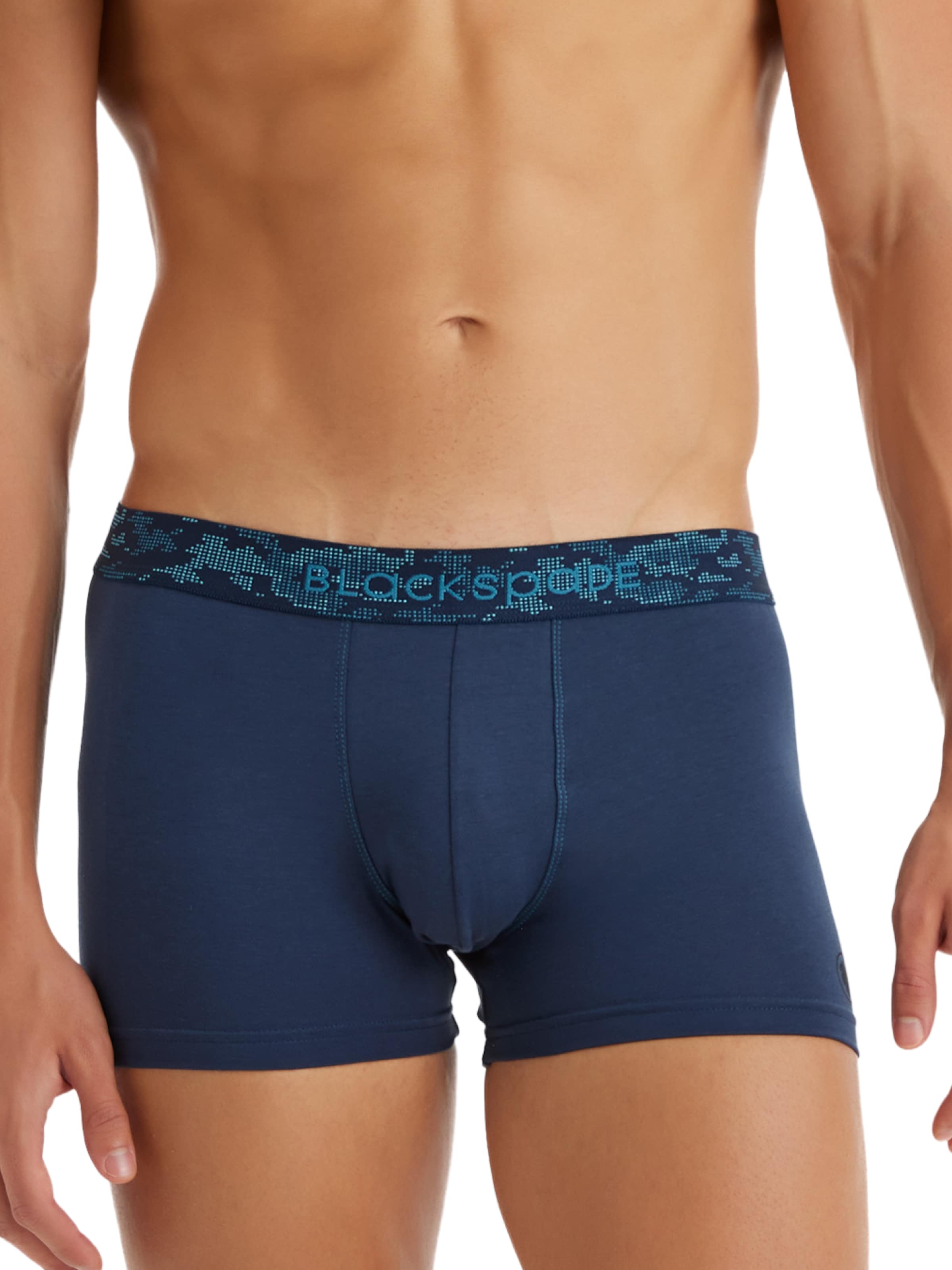 Boxers Blackspade en bleu : devant