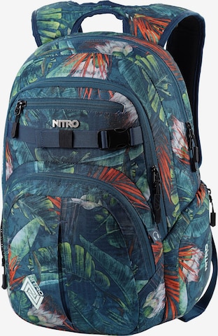 NitroBags Rucksack 'Chase' in Blau