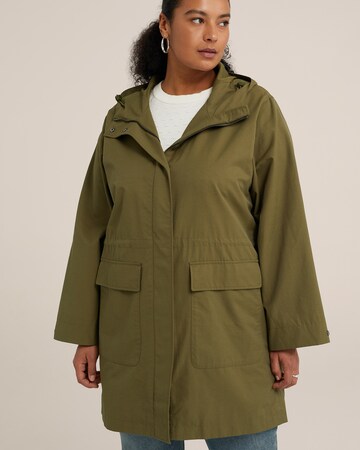Parka di mezza stagione di WE Fashion in verde: frontale