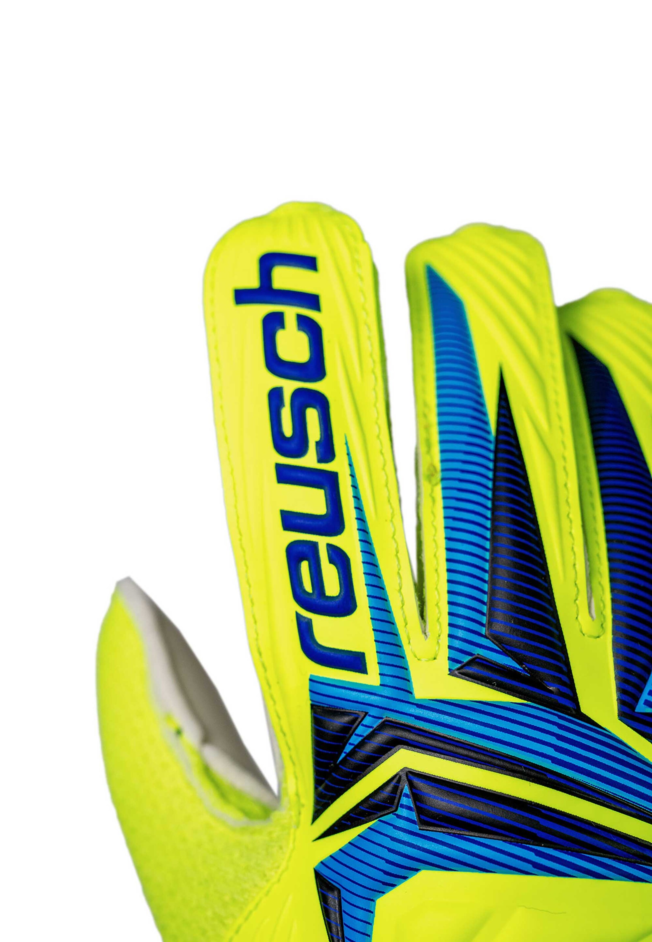 REUSCH Sports gloves 'Attrakt Solid Junior' in Yellow