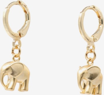 Fräulein Wunder Earrings 'Elefant' in Gold: front