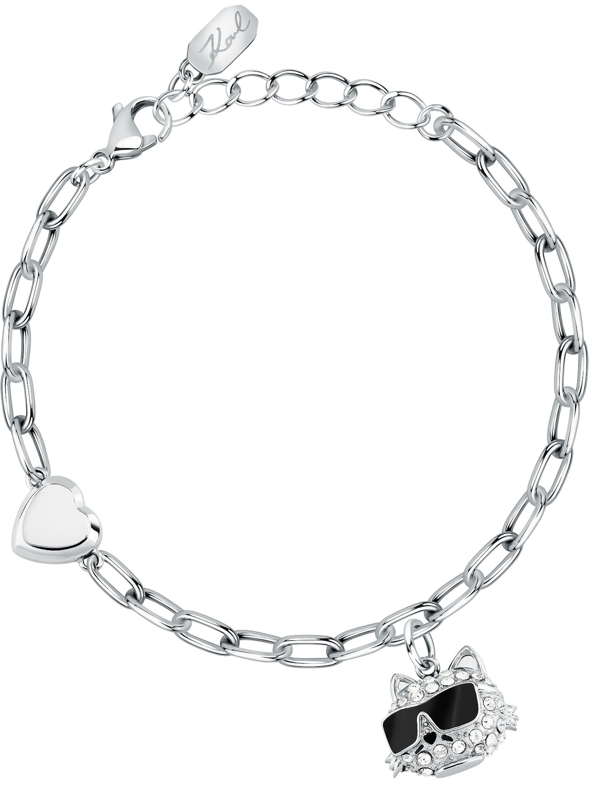 Karl Lagerfeld Bracelet in Silver: front