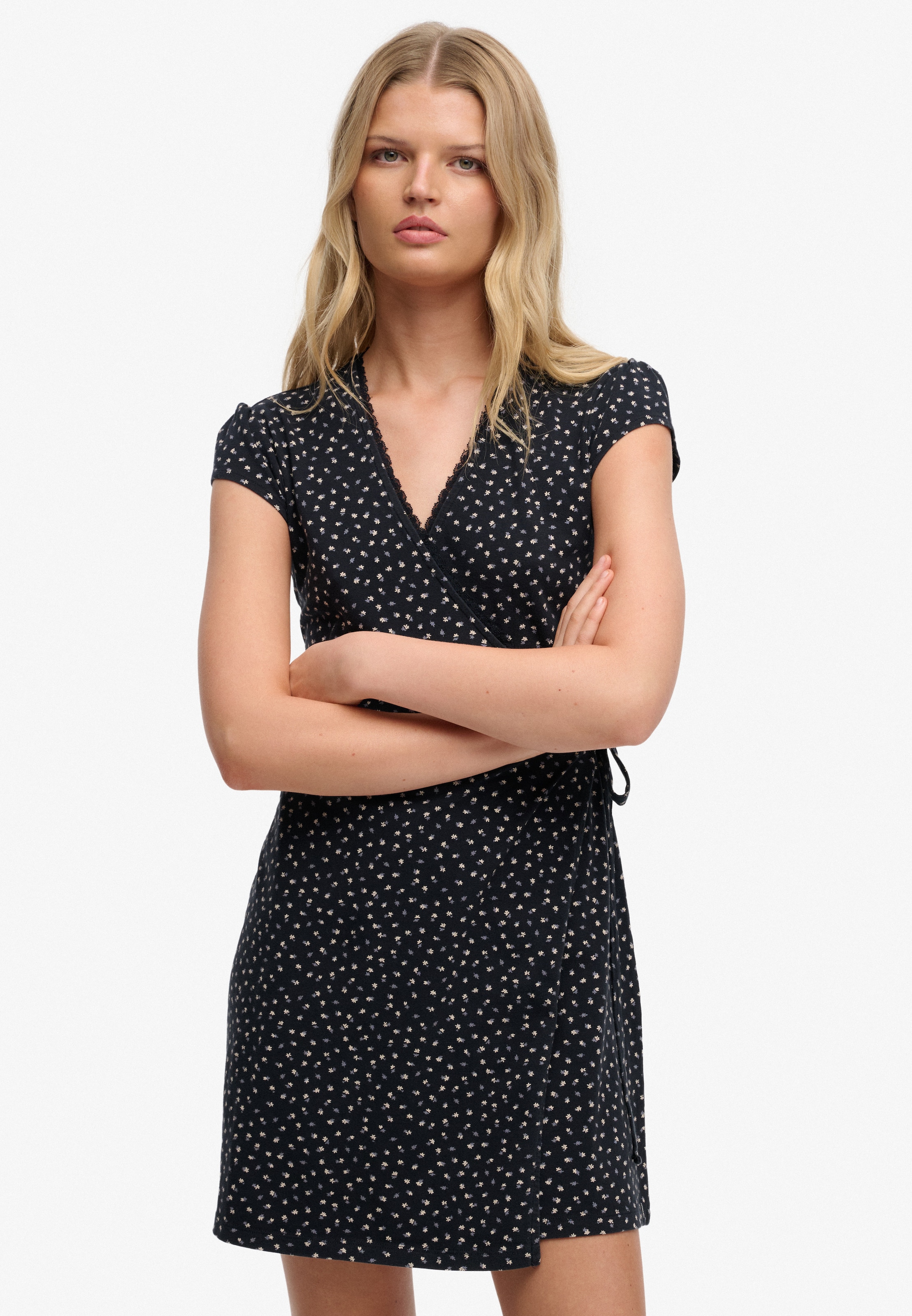 Superdry & Co Nyári ruhák 'ATHLETIC ESSENTIAL' - kék: elől