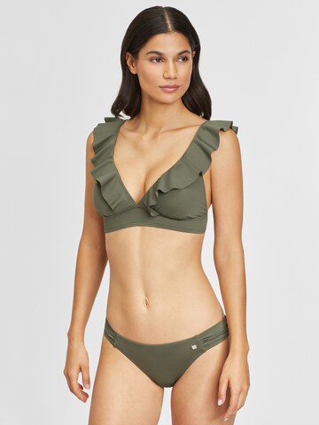 JETTE Triangel Bikini in Groen