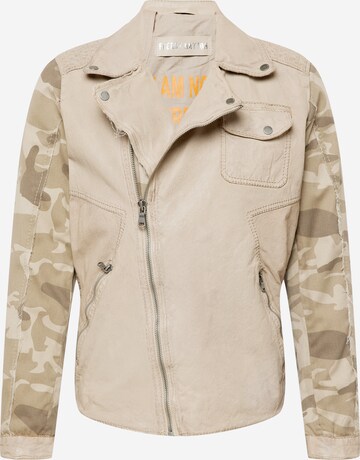 Veste mi-saison FREAKY NATION en beige : devant