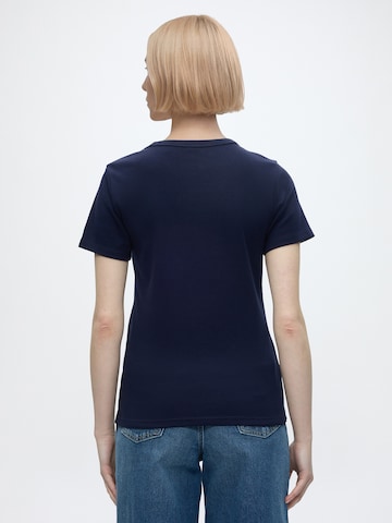 HUGO T-Shirt 'Deloris' in Blau