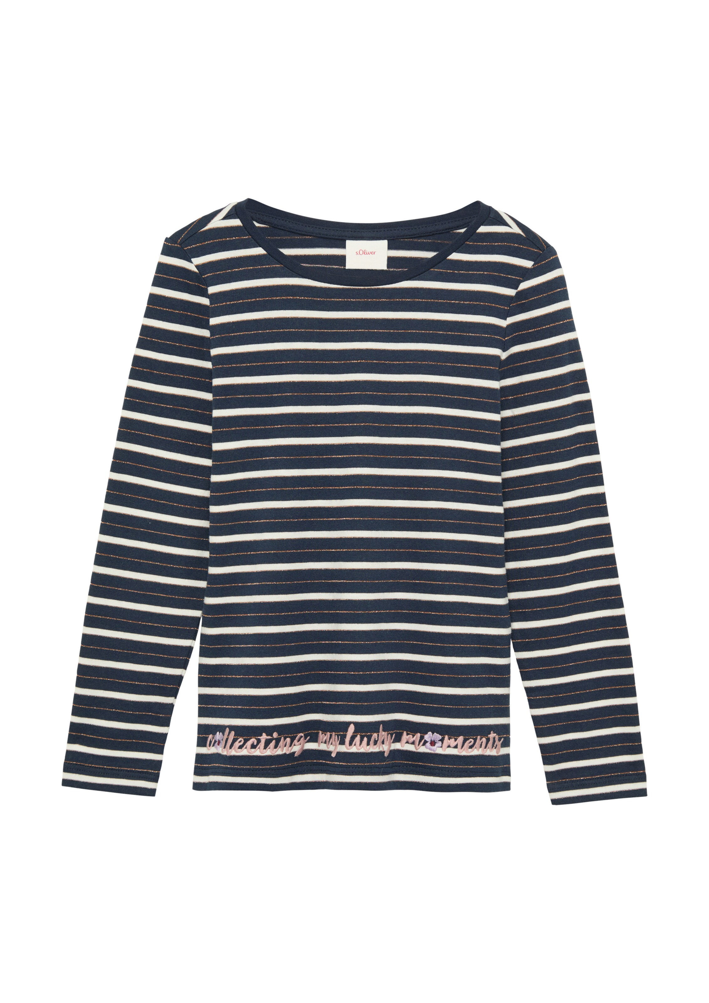 s.Oliver Shirt in Blauw: voorkant