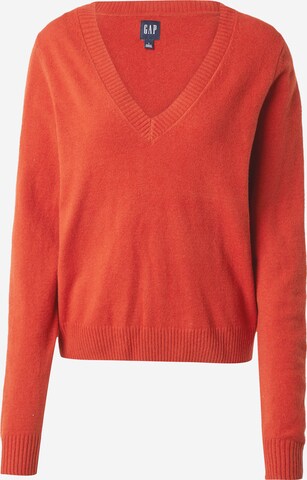 Pull-over GAP en orange : devant