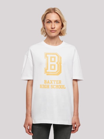 F4NT4STIC Shirt 'Sabrina Adventures of Sabrina Men's Baxter High School' in Wit: voorkant