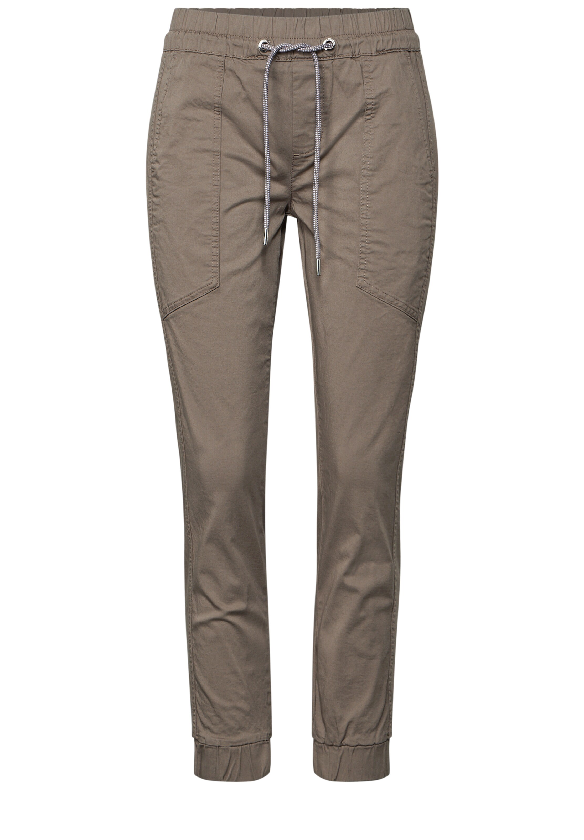 STREET ONE Hose in Braun: Vorderseite