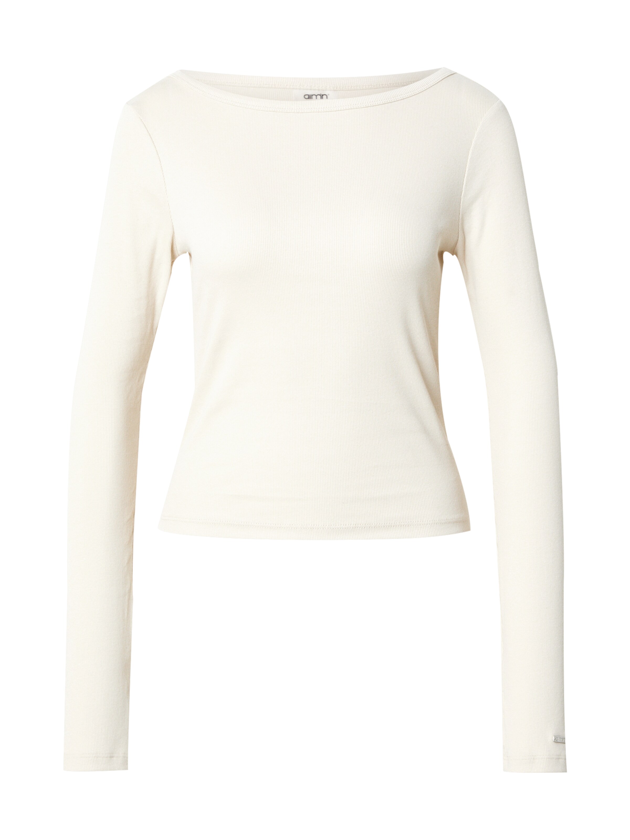 Aim'n Sportshirt in Beige: Vorderseite