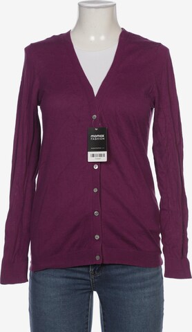 Lands‘ End Sweater & Cardigan in S in Purple: front