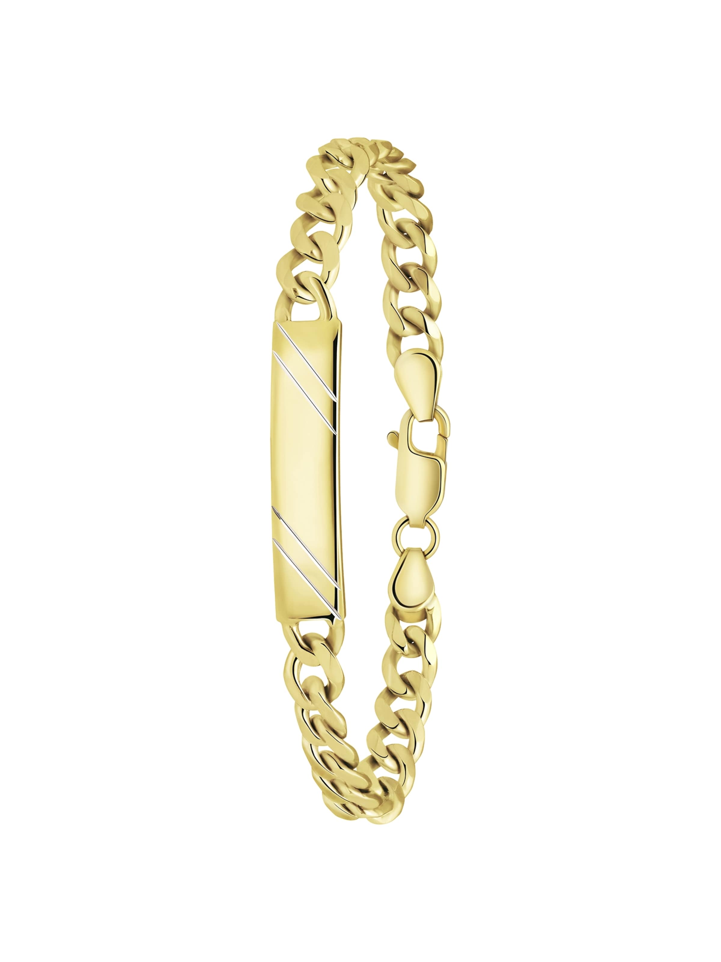 Lucardi Armband 'Luxuriös' in Goud: voorkant