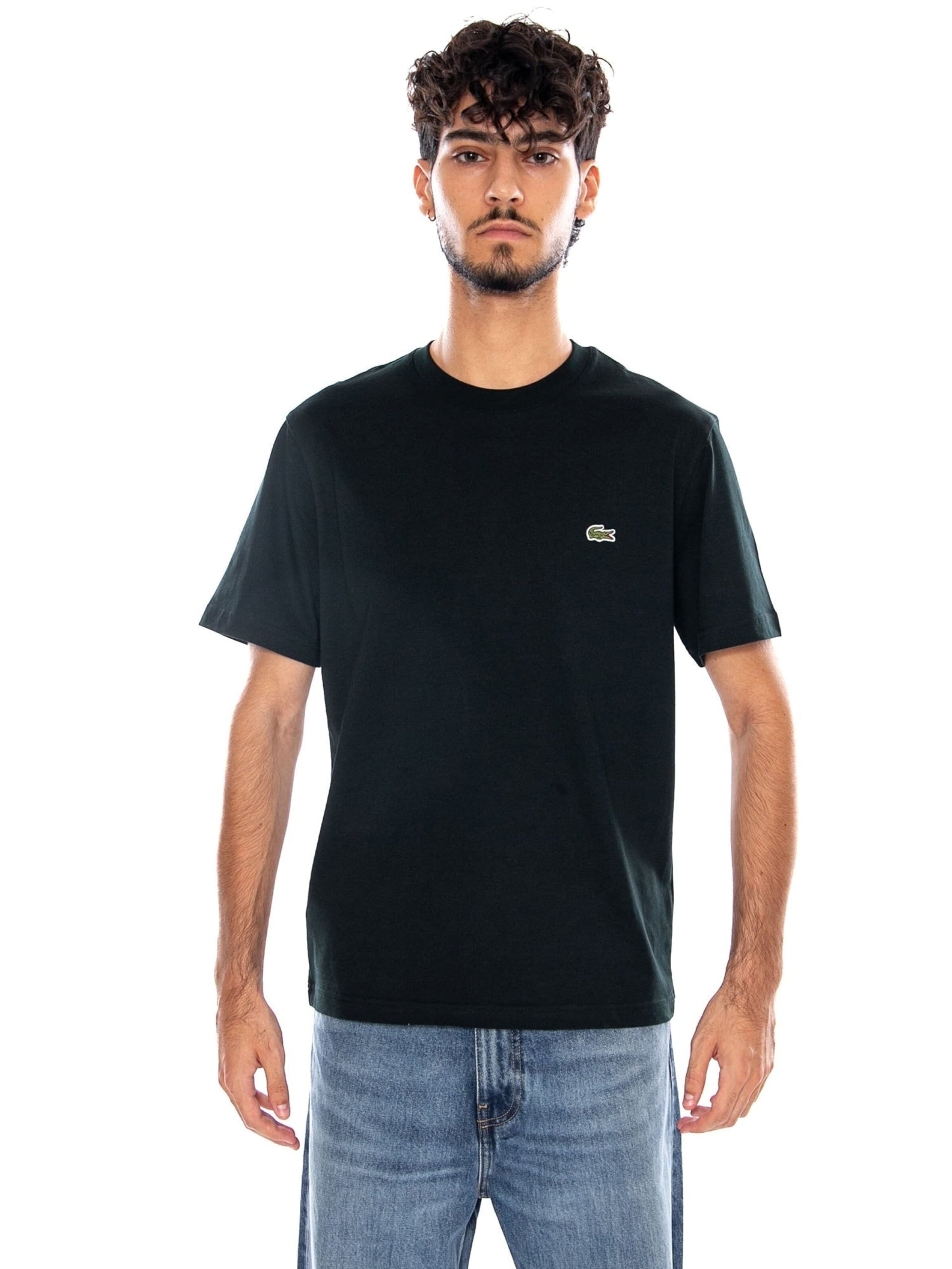 LACOSTE Koszulka 'GREEN T-SHIRT' w kolorze zielony: przód