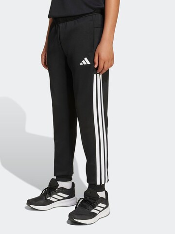 ADIDAS SPORTSWEAR Normalny krój Spodnie sportowe 'Ess' w kolorze czarny: przód