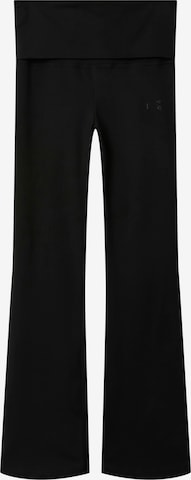 NAME IT Bootcut Housut 'Spice' värissä musta: etupuoli