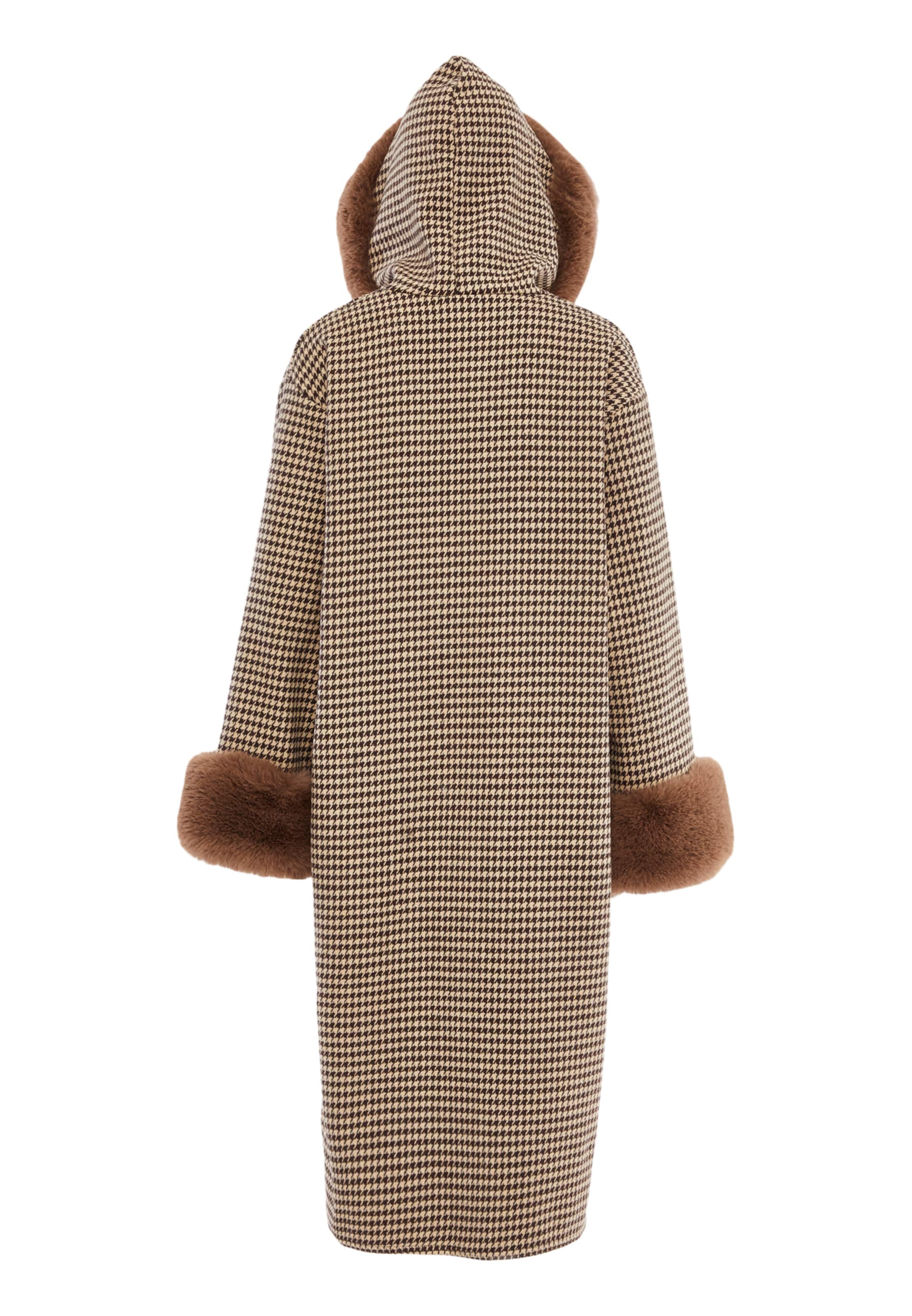 FRAULLY Кейп в Коричневый