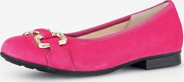 Ballerines GABOR en rose : devant