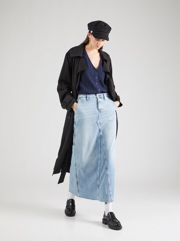 OBJECT Blouse 'OBJHelen' in Blauw
