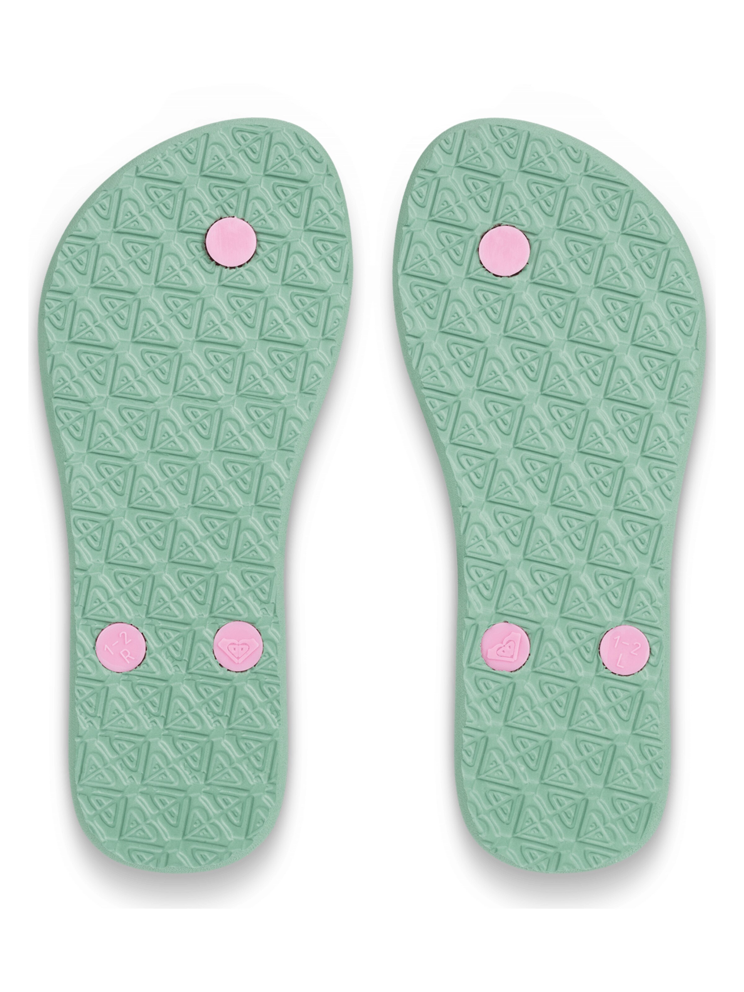 ROXY Sandals 'Rg Viva Stamp LI' in Pink