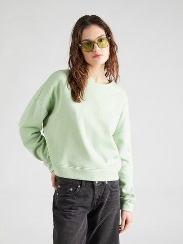 PIECES - Sweatshirt 'CHILLI' em verde