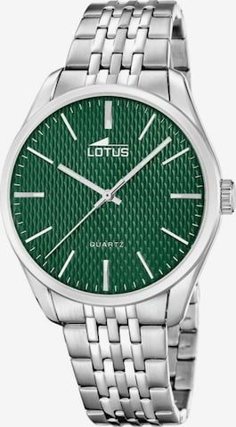 Lotus Analogové hodinky 'Watch Minimalist For Him' – zelená: přední strana
