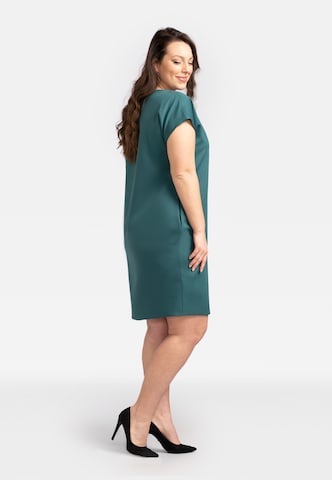 Karko Sheath Dress 'KAJETANA' in Green