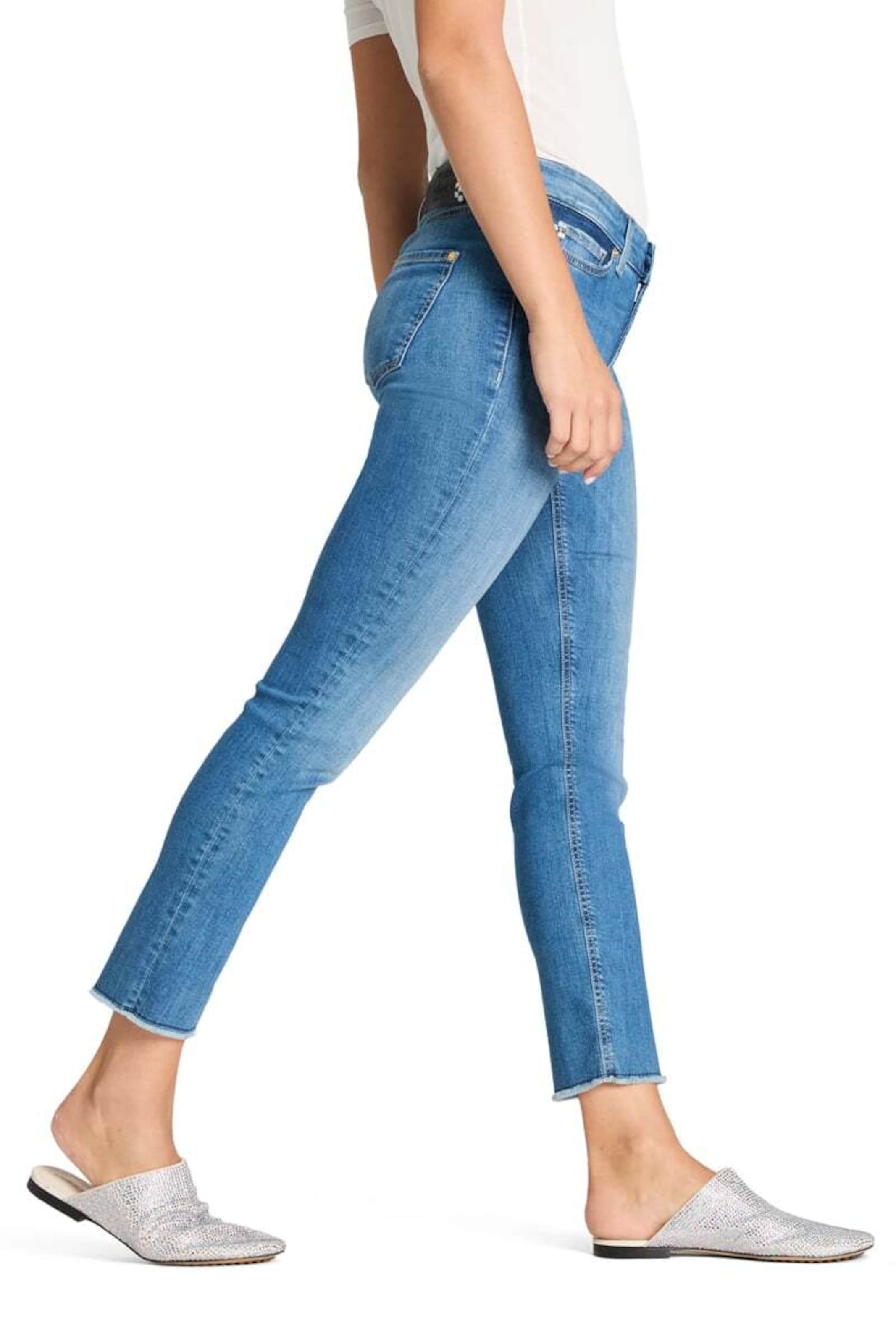 Regular Jean ' Piper Cropped ' Cambio en bleu