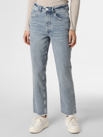 comma casual identity regular Jeans i blå: forside