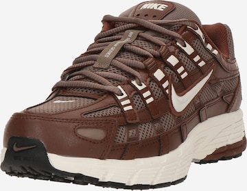 Nike Sportswear Низкие кроссовки 'P-6000' в Коричневый: спереди