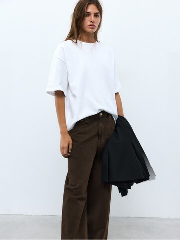 Pull&Bear Bő szár Farmer - barna