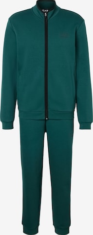EA7 Emporio Armani Trainingsanzug in Grün: Vorderseite