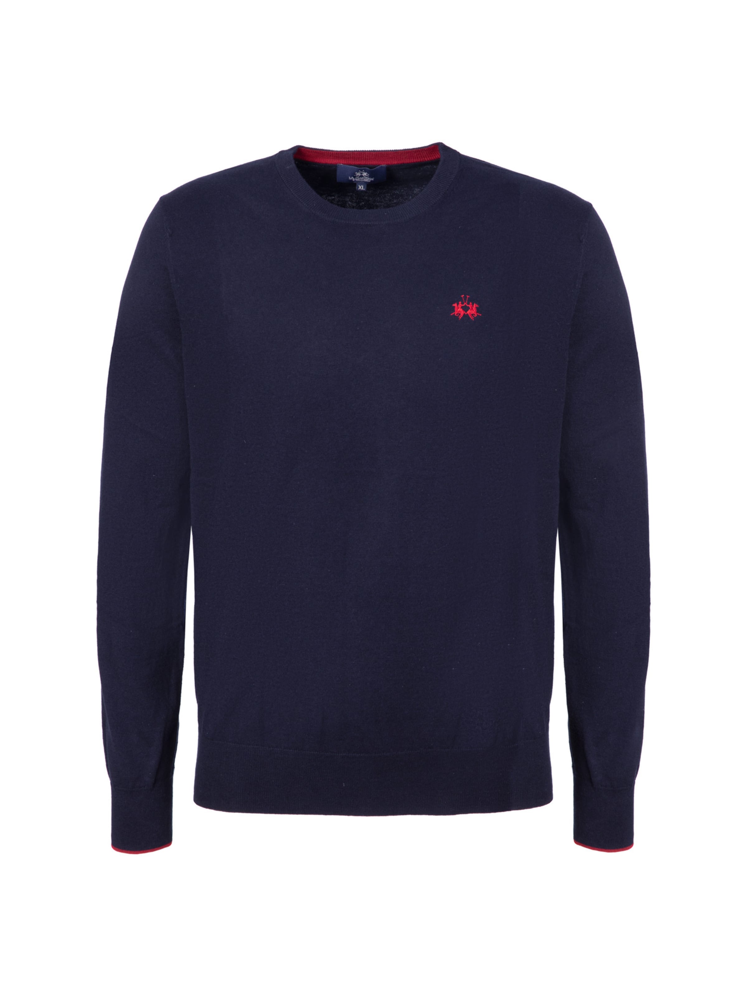 La Martina Pullover in Blau: Vorderseite