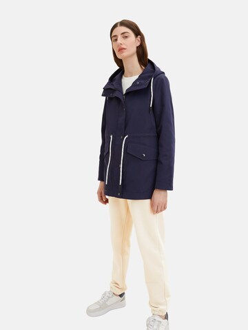 TOM TAILOR Parka in Blau