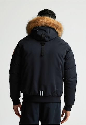 Zavetti Canada ABELLI 2.0 HOODED BOMBER JACKET ' ' in Schwarz